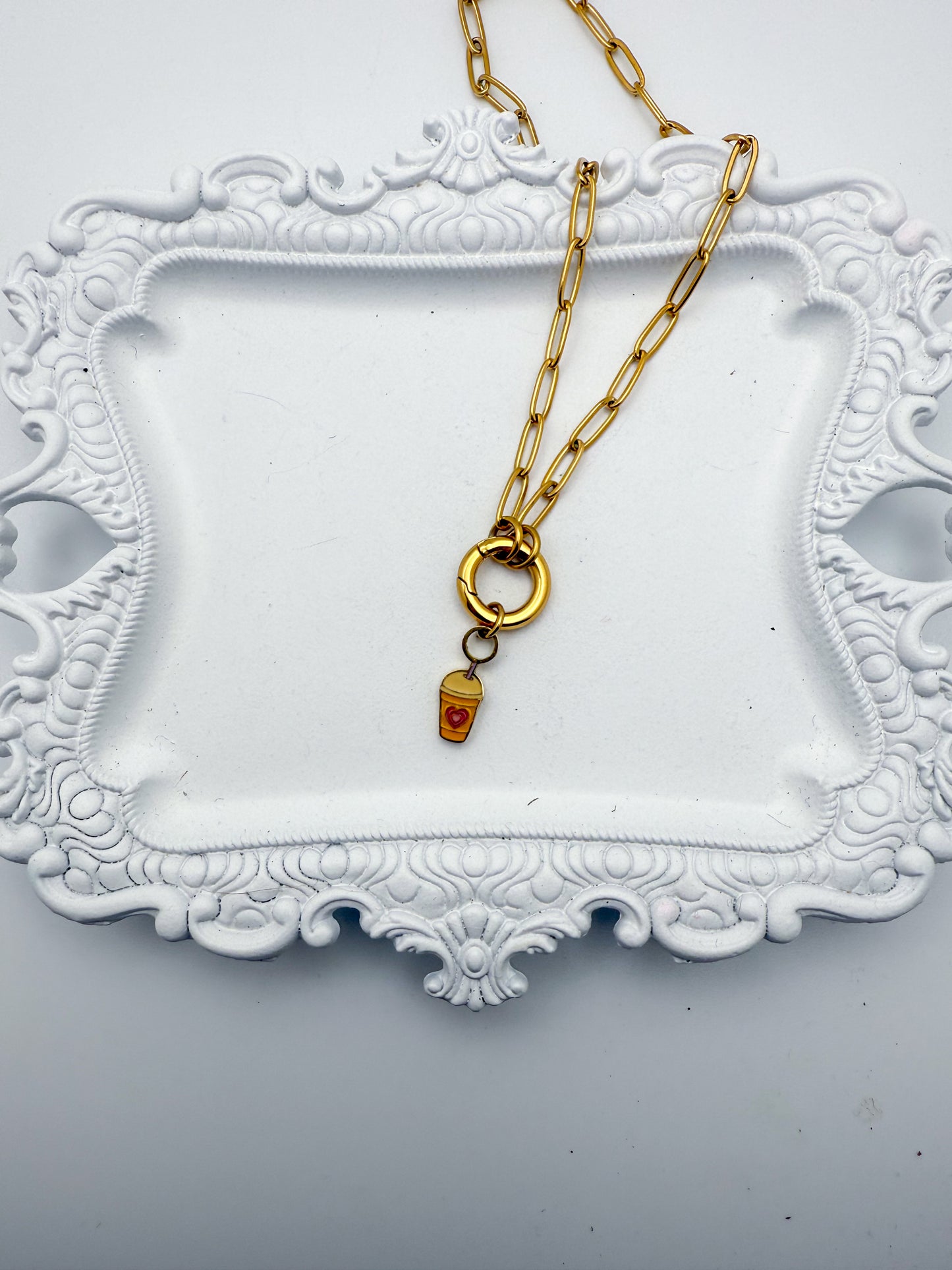 Love U A Latte Charm