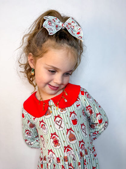 Mistletoe Kisses Sailor Bow