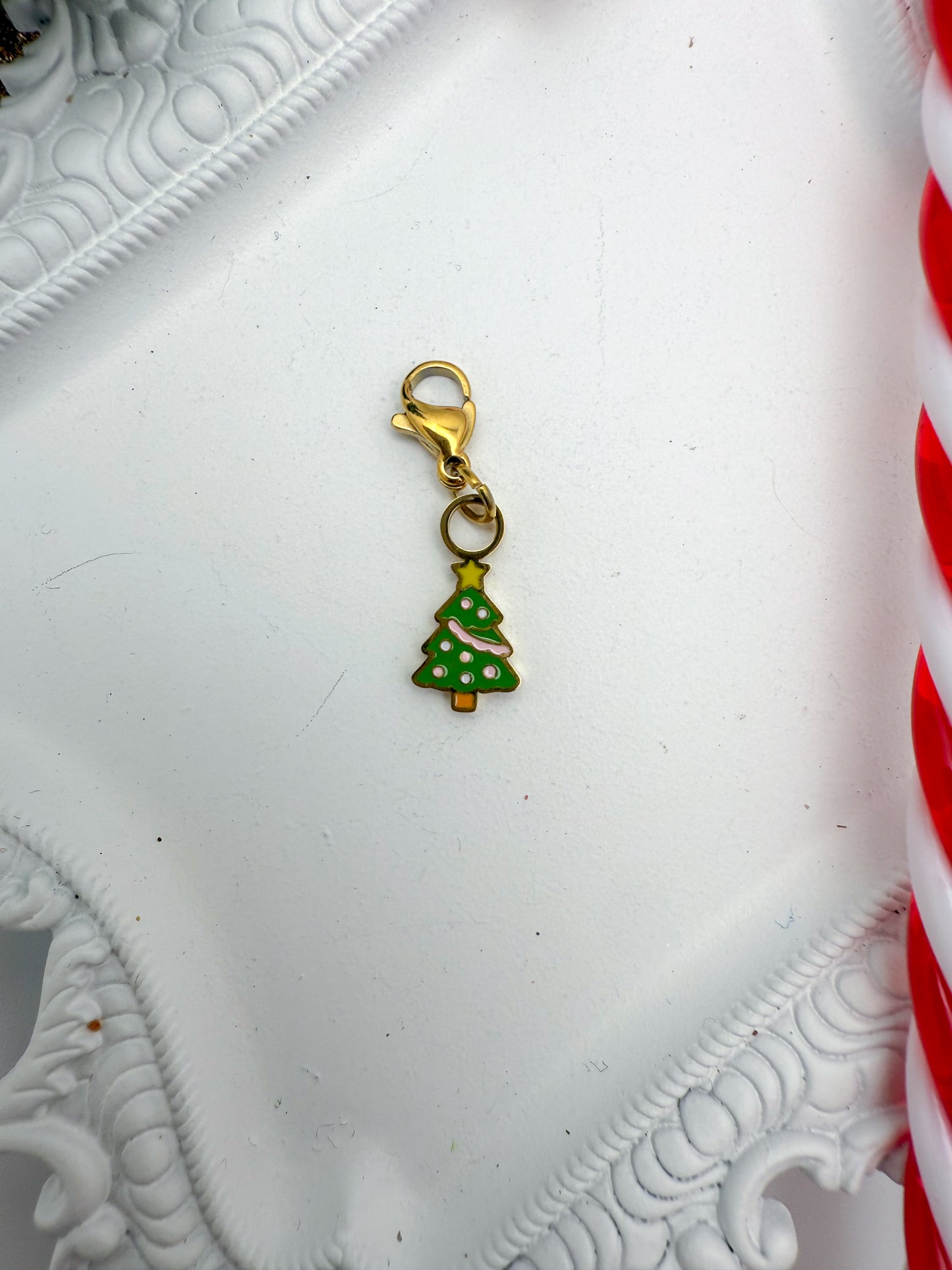 Tree Charm | Paperclip Necklace + Bracelet Charm