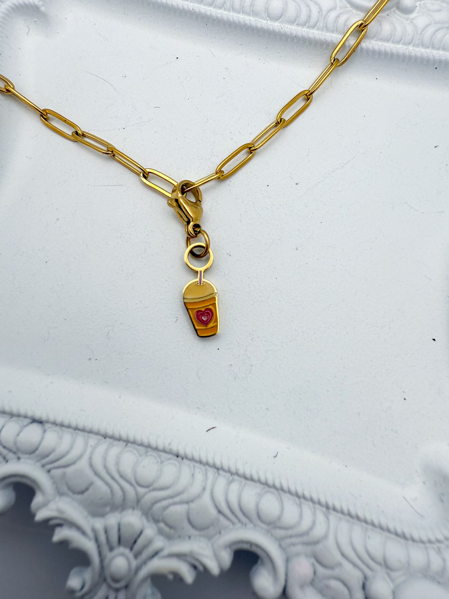 Love U A Latte Charm