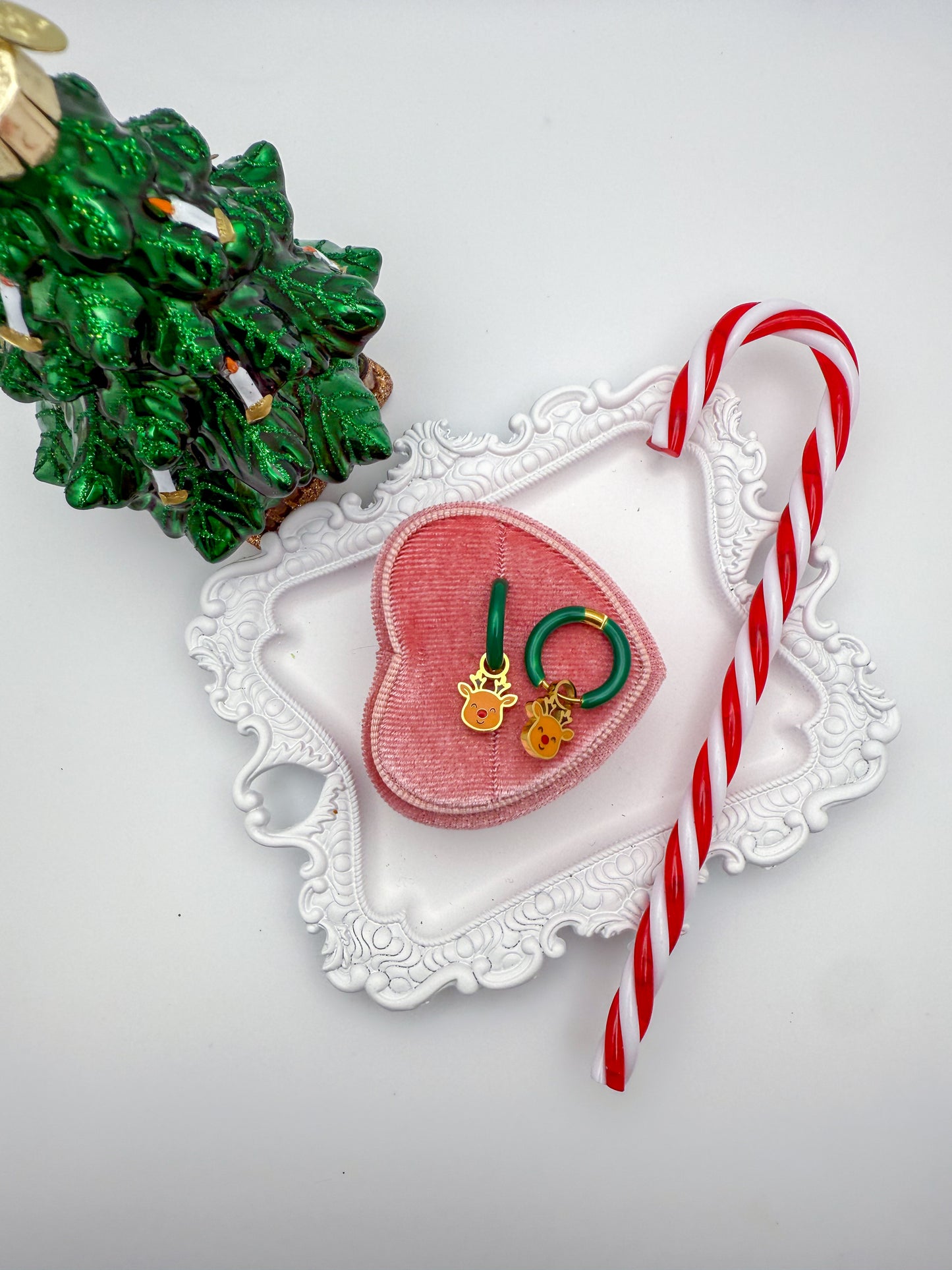 Reindeer Huggie Charm Set