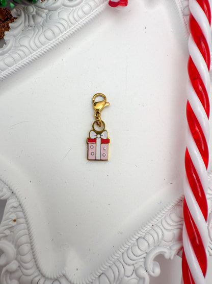 Present Charm | Paperclip Necklace + Bracelet Charm