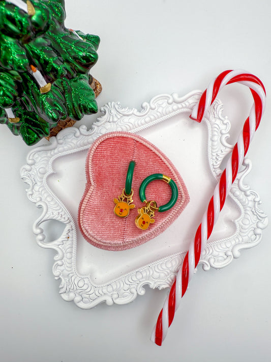 Reindeer Huggie Charm Set