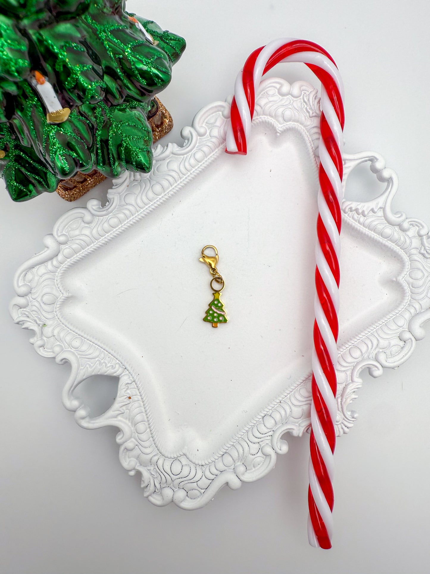 Tree Charm | Paperclip Necklace + Bracelet Charm