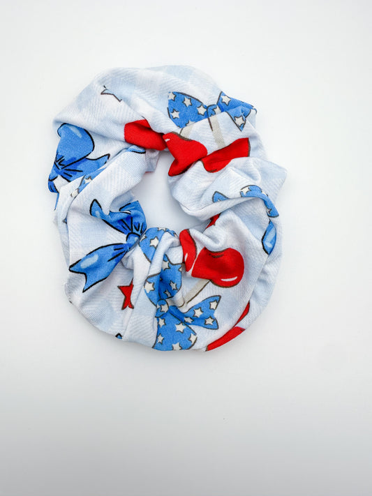 Cherries Bamboo Scrunchie