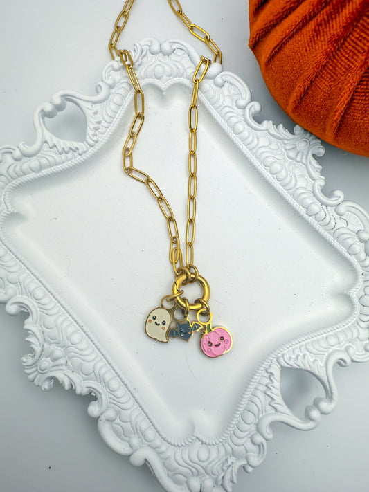 Circle Stacker Necklace Chain