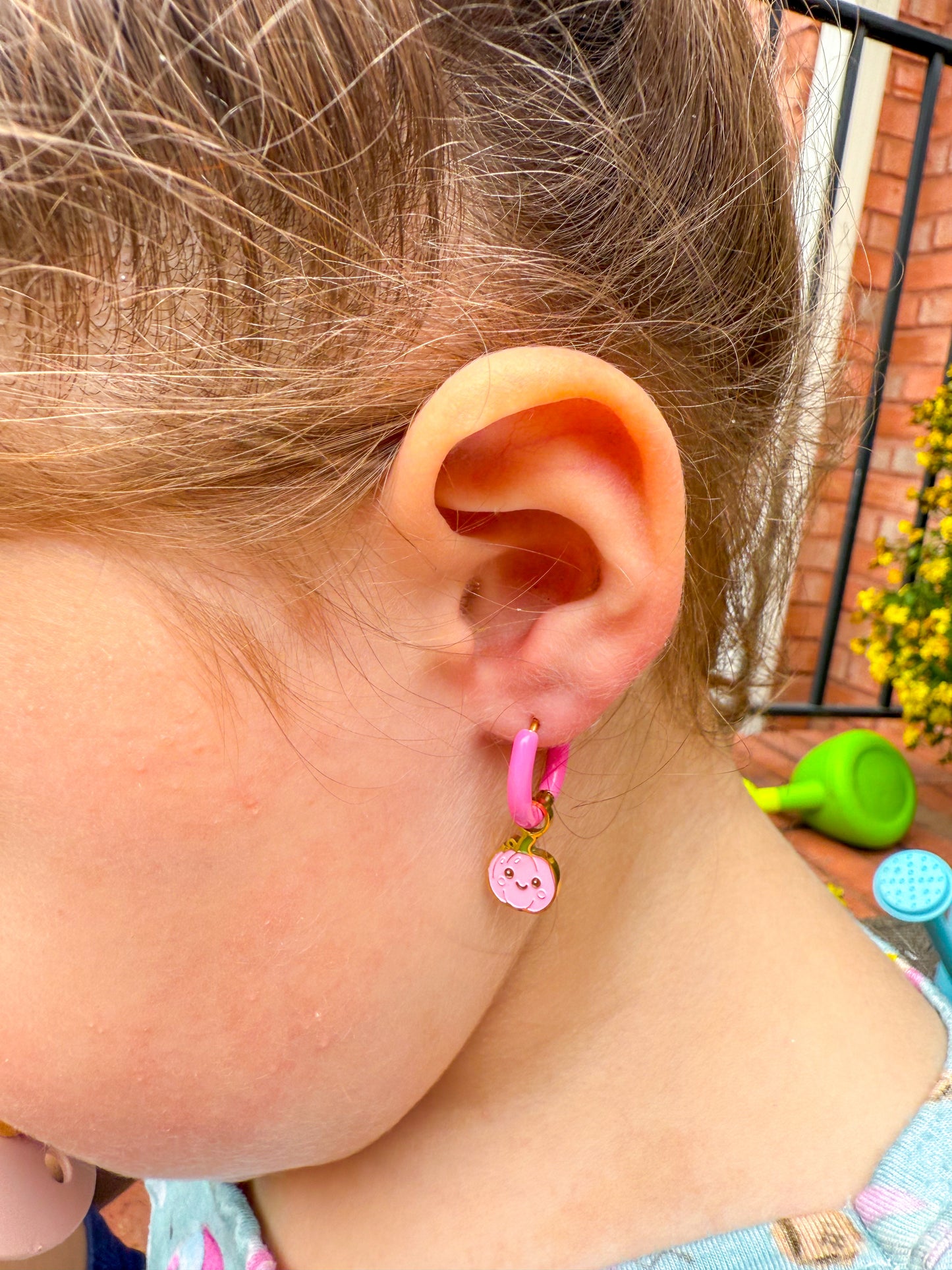 Pumpkin Huggie Charm Set